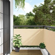 altanafskærmning 300x120 cm PVC cremefarvet