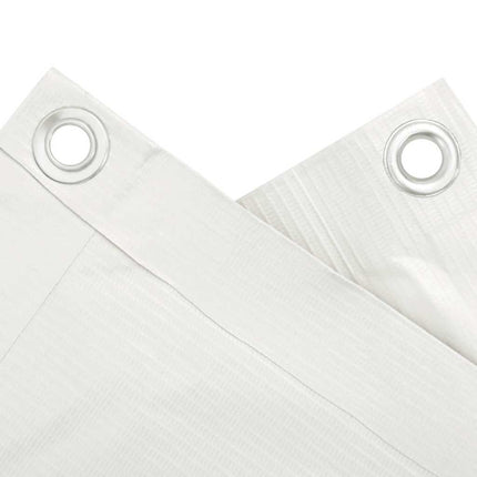 altanafskærmning 400x120 cm PVC hvid