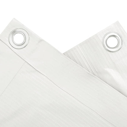 altanafskærmning 600x120 cm PVC hvid