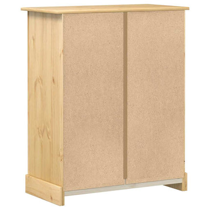 kommode Corona 92x48x114 cm massivt fyrretræ