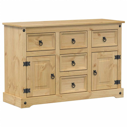 skænk Corona 112x40x75 cm massivt fyrretræ
