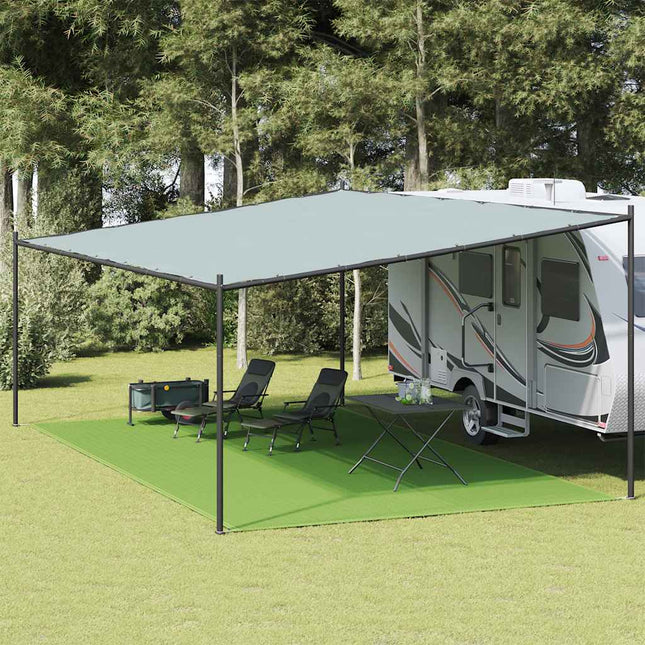 telttæppe 400x800 cm HDPE lysegrøn