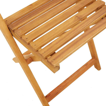 Klapstole 4 stk. grå polyrattan og massivt træ