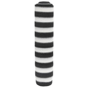 afskærmning 1x10 m 75 g/m² HDPE antracitgrå og hvid