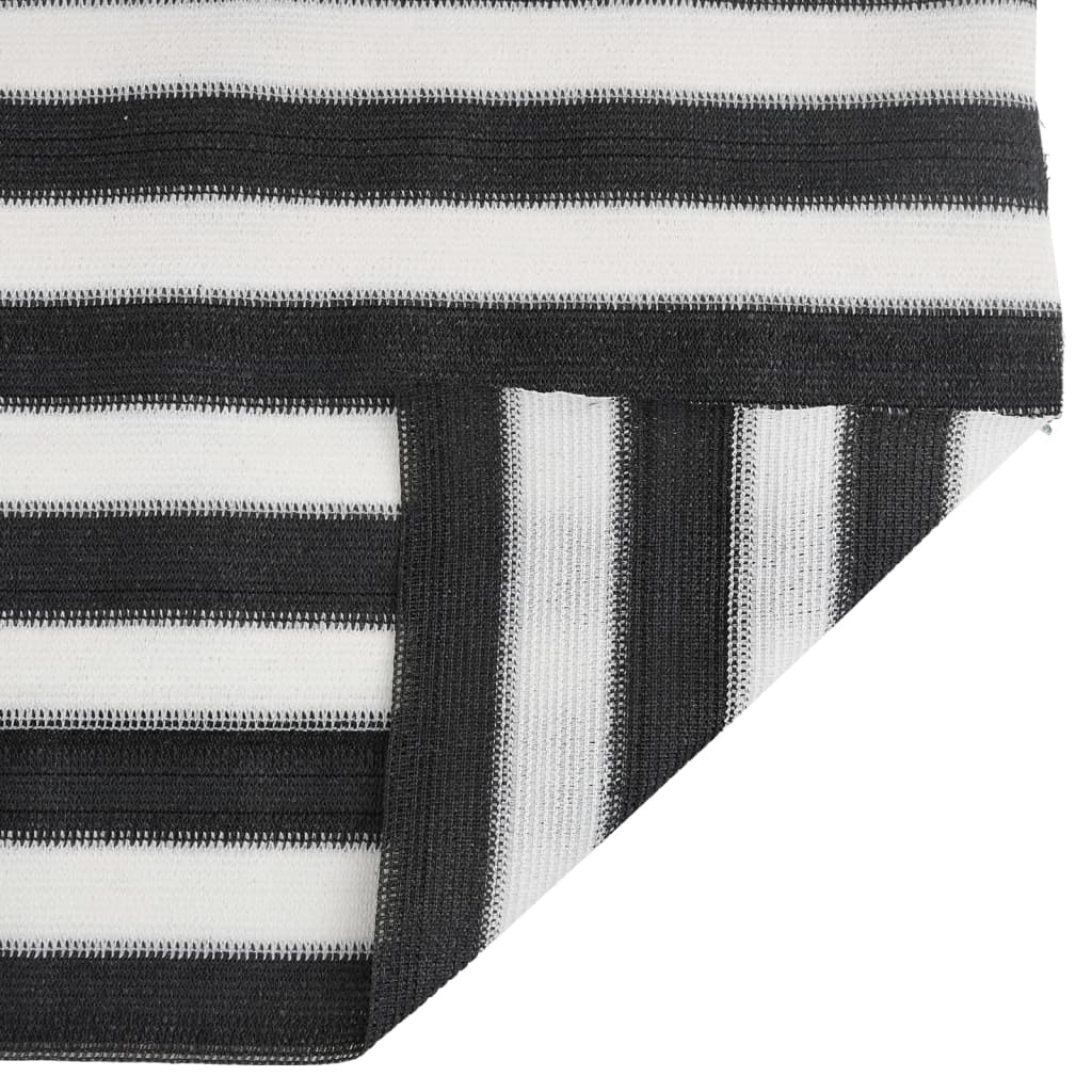 afskærmning 1,2x10 m 75 g/m² HDPE antracitgrå og hvid