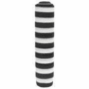 afskærmning 2x25 m 150 g/m² HDPE antracitgrå og hvid