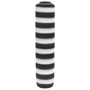 afskærmning 1x10 m 195 g/m² HDPE antracitgrå og hvid