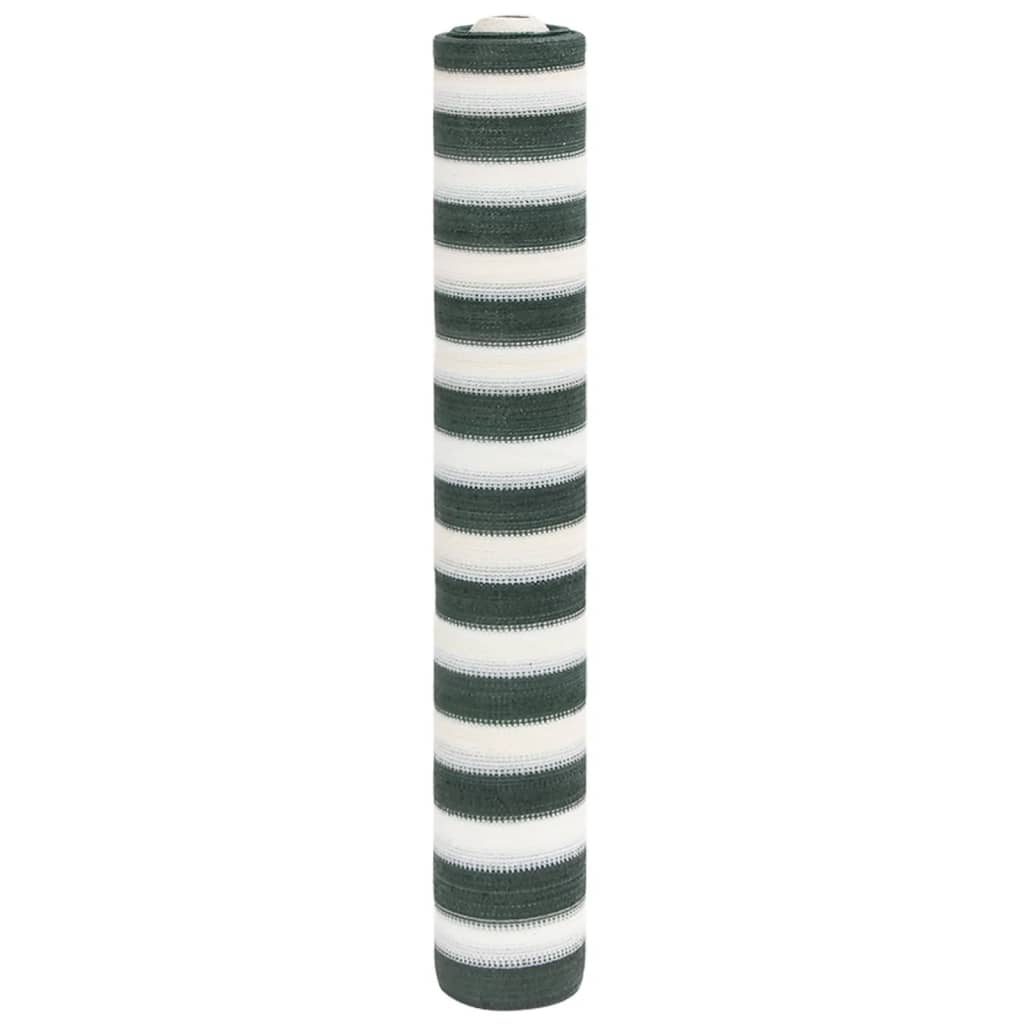 Afskærmning 2X10 M 150 G/M² Hdpe Grøn Og Hvid - 1.5 x 25 m (150 g)