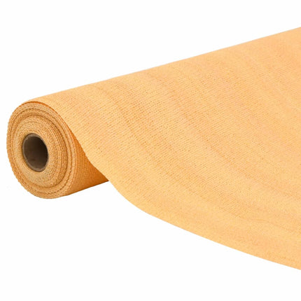 afskærmning 1x25 m HDPE 150 g/m² sandfarvet