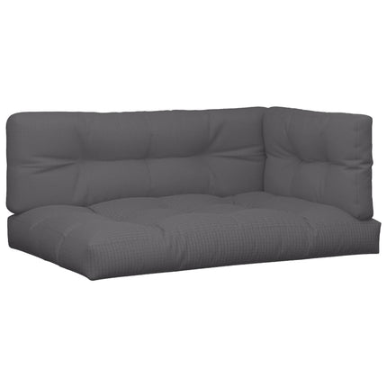 pallehynder 3 stk. stof antracitgrå