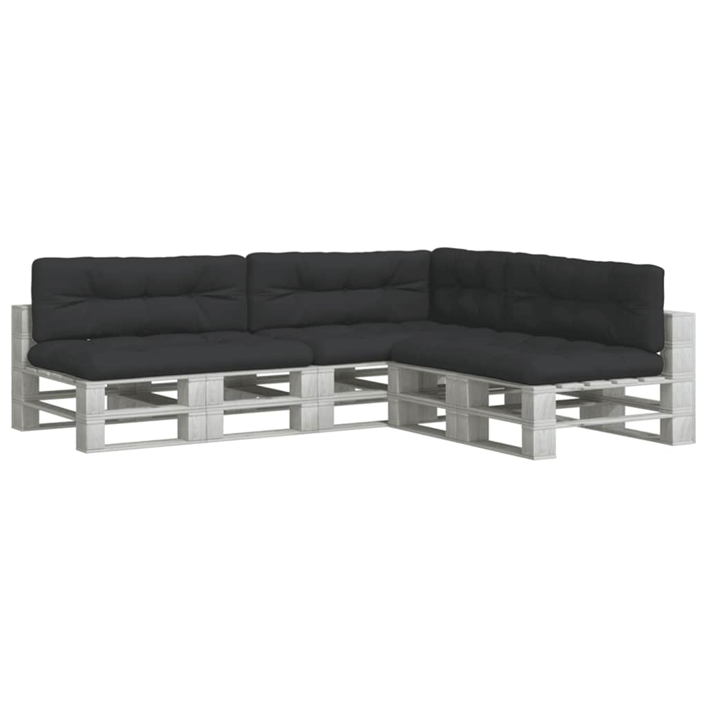 pallehynder 7 stk. stof sort