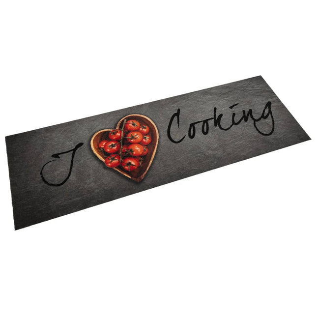 køkkentæppe 60x180 cm Cooking-design vaskbart velour