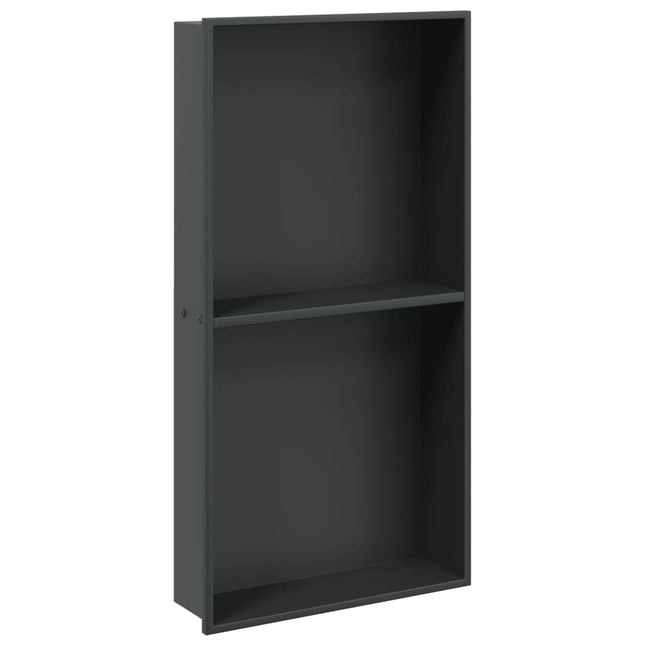 brusehylde 32x62x9 cm rustfrit stil matsort