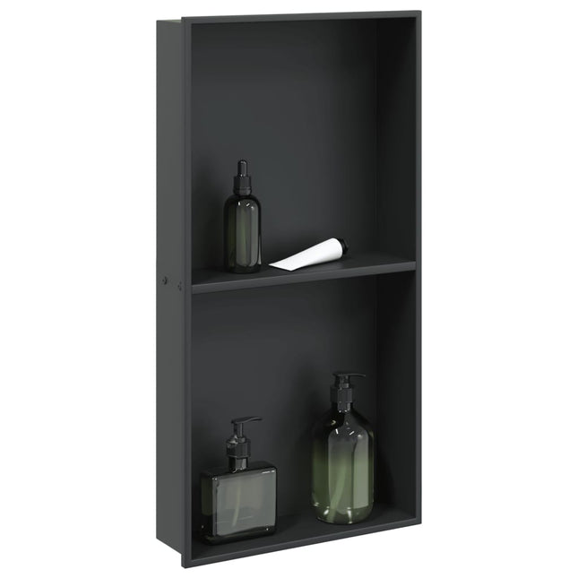 brusehylde 32x62x9 cm rustfrit stil matsort