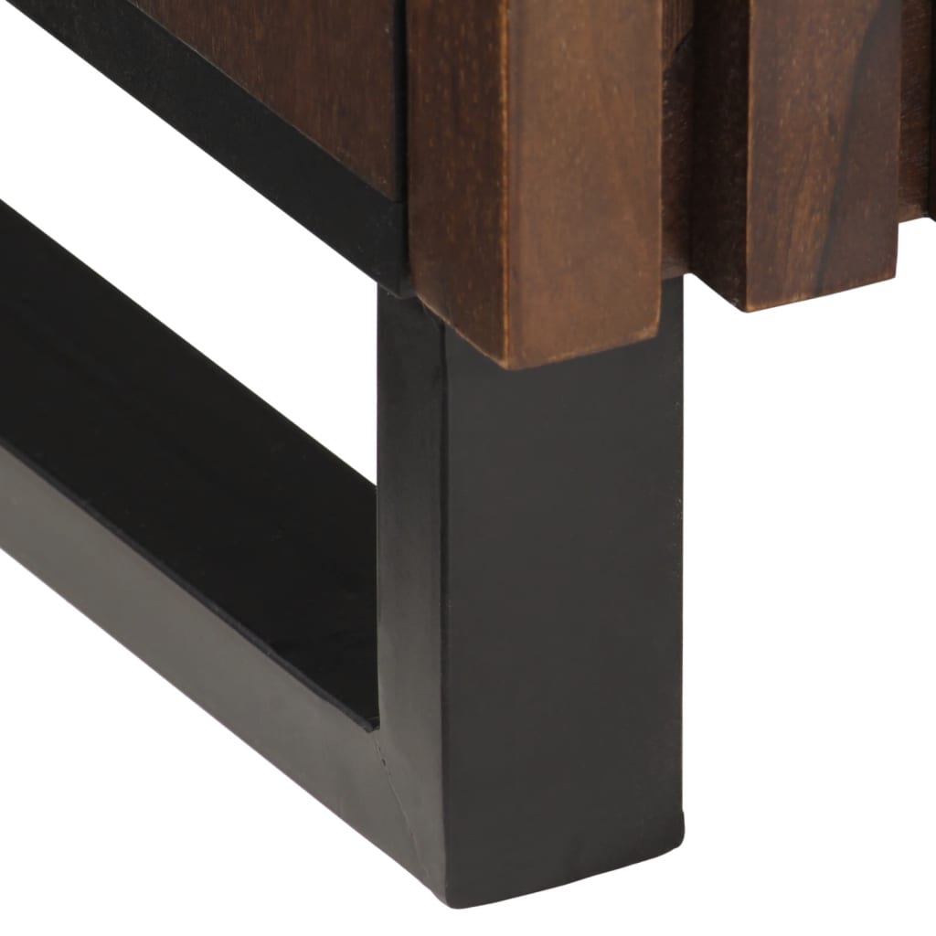 skænke 3 stk. 60x34x75 cm massivt mangotræ