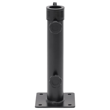 parasolholder til Ø38/48 mm stang stål matsort