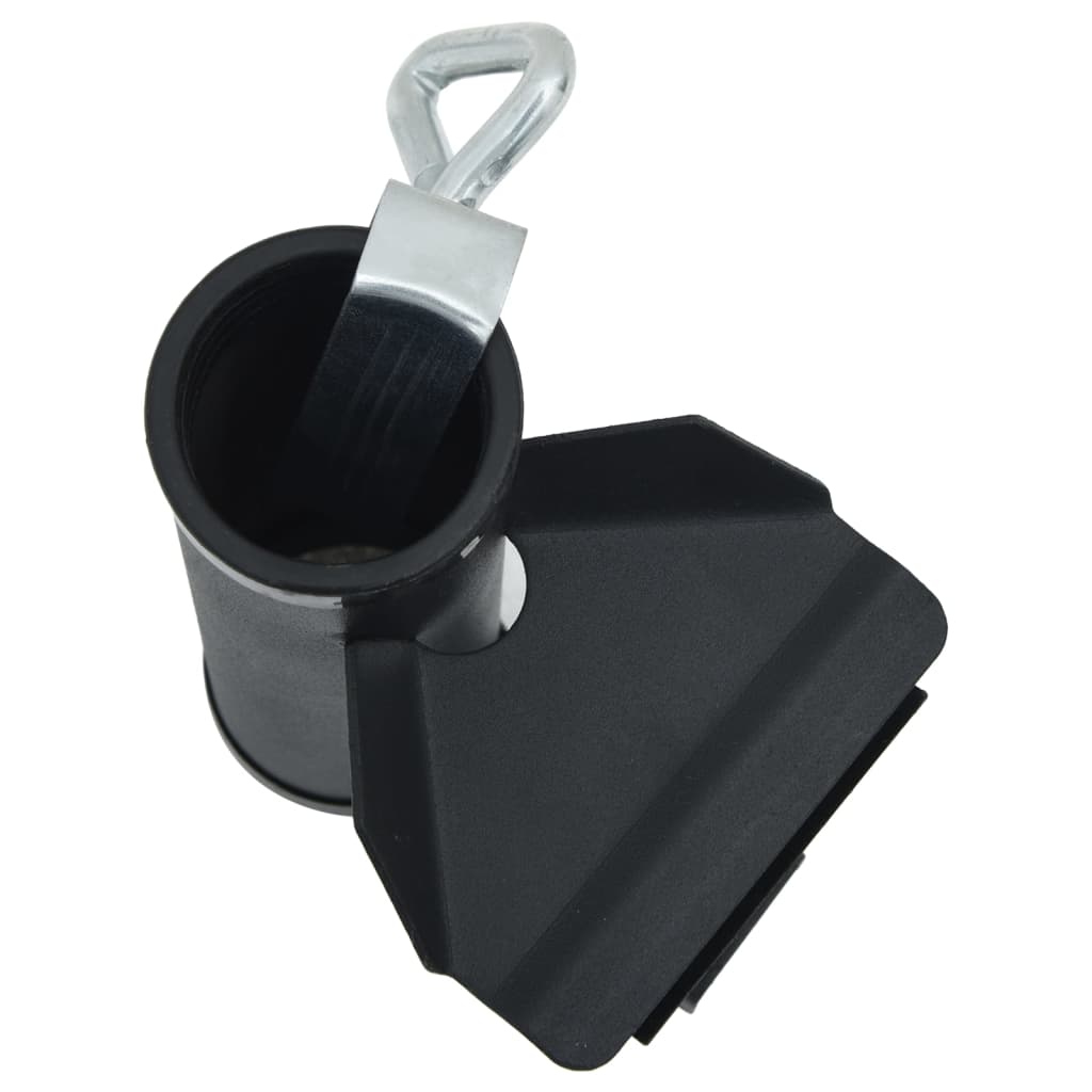 parasolbeslag til altan 2 stk. 35-38 mm stål