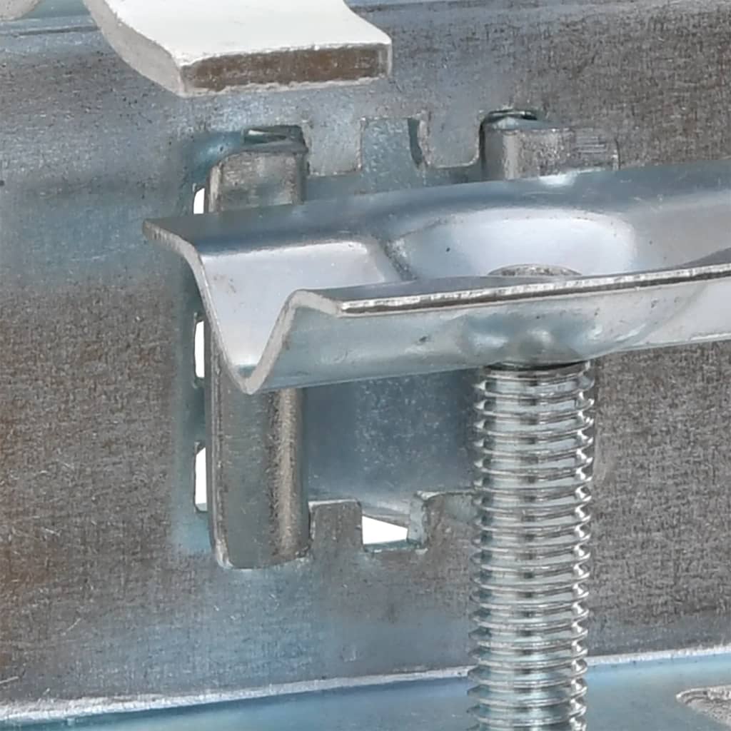 parasolbeslag til altan 2 stk. 32 mm galvaniseret stål