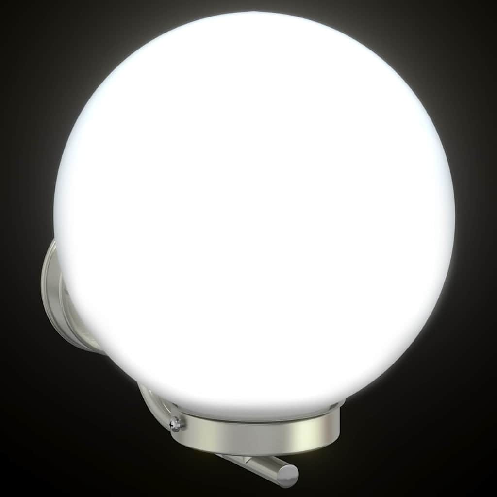 Udendørs væglamper 2 pcs Sølv 29 x 25 x 33 cm Rustfrit stål