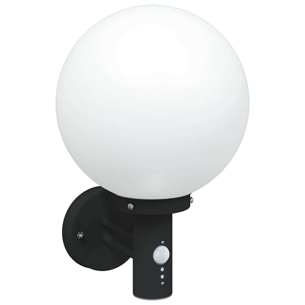 Udendørs væglampe Sort 28 x 25 x 38 cm Rustfrit stål