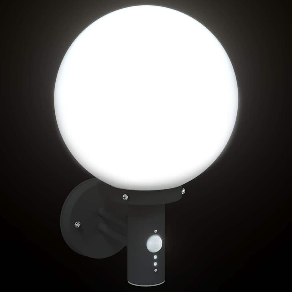 Udendørs væglamper 2 pcs Sort 28 x 25 x 38 cm Rustfrit stål