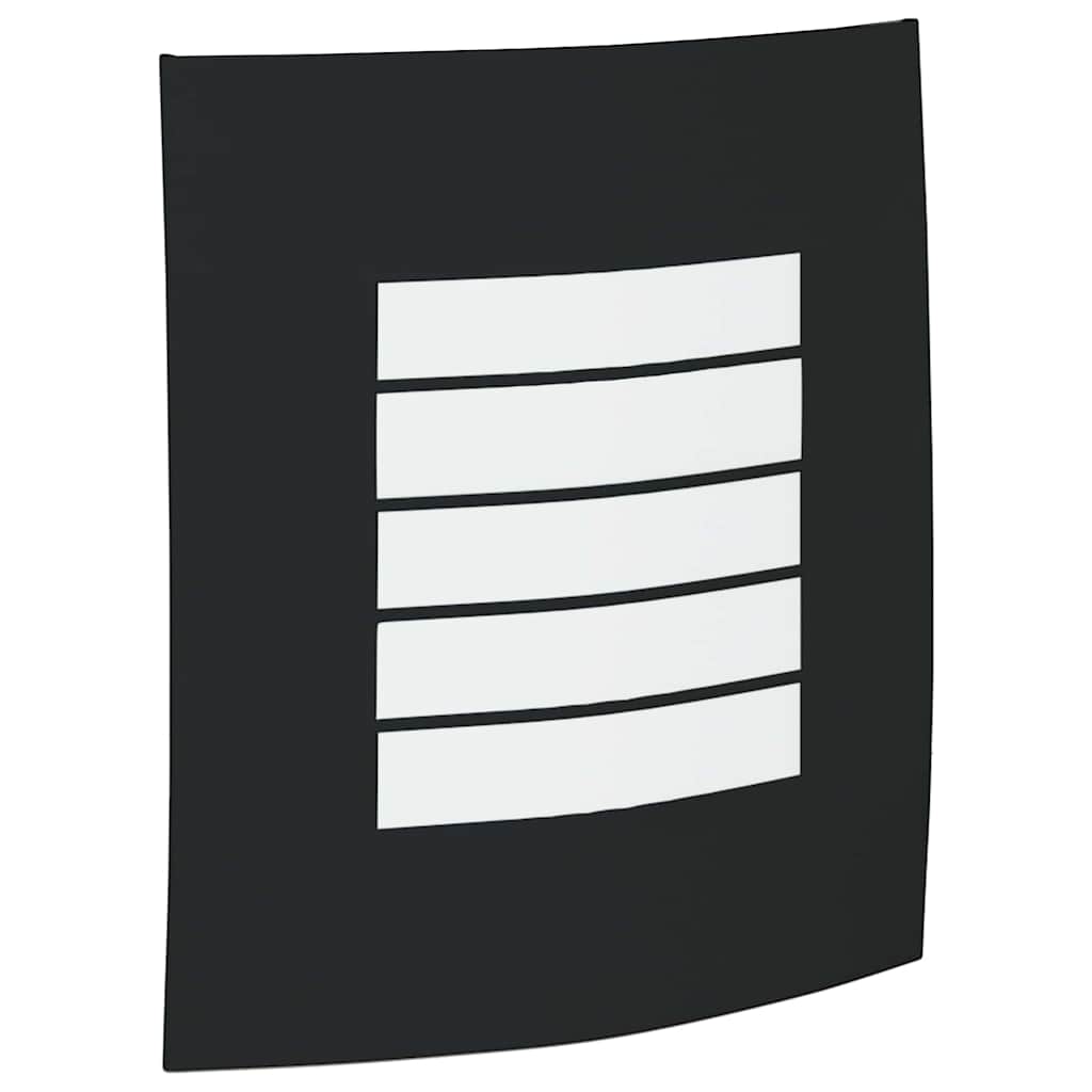 Udendørs væglamper 2 pcs Sort 23.5 x 10.5 x 26 cm Rustfrit stål