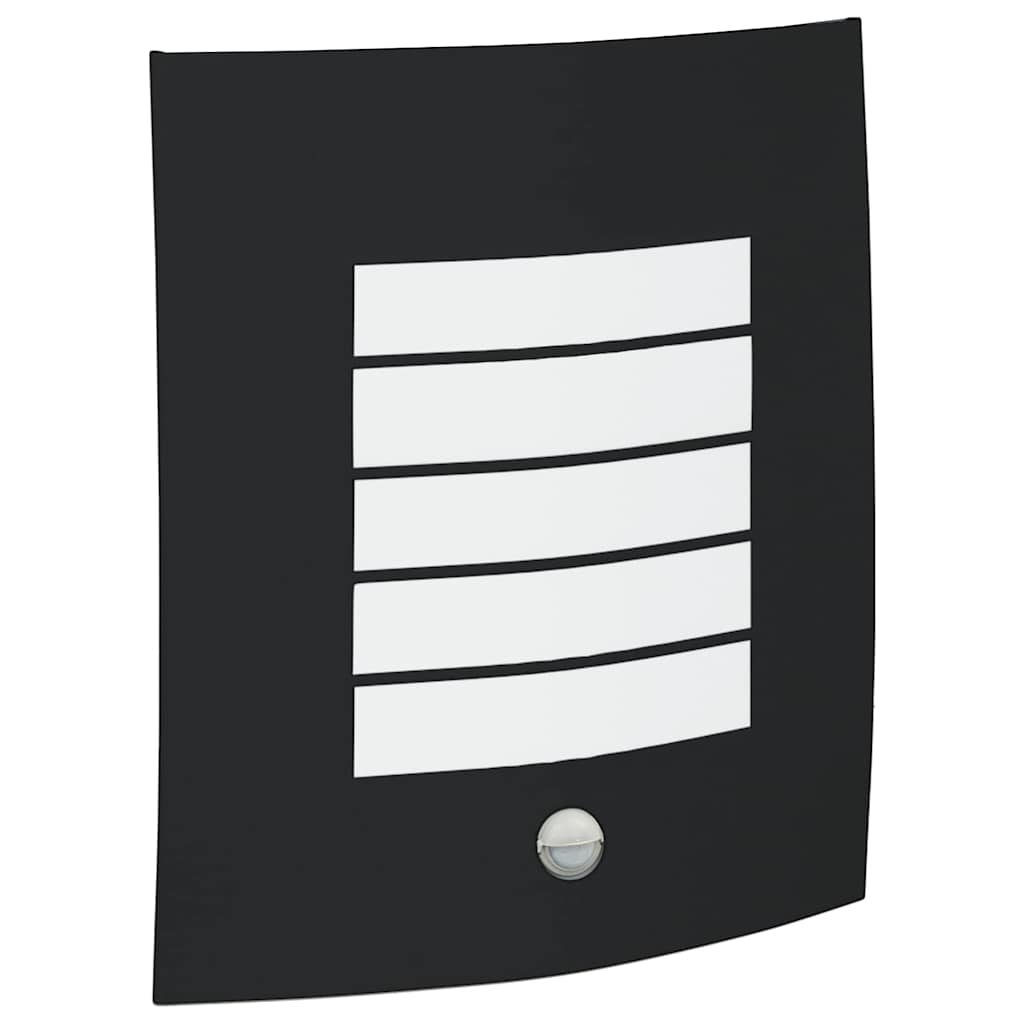 Udendørs væglampe Sort 23.5 x 10.5 x 26 cm Rustfrit stål