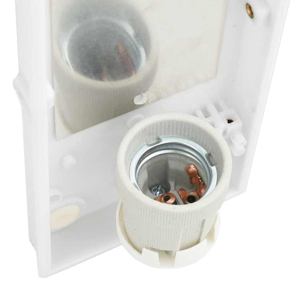 Udendørs væglampe Sølv 32 x 10 x 10 cm Rustfrit stål