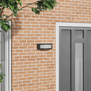 Udendørs væglampe Sort 32 x 10 x 10 cm Rustfrit stål