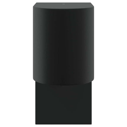 Udendørs væglampe 2 stk. Sort 12 x 7 x 15 cm Rustfrit stål