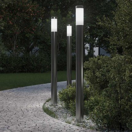 pullertlamper 3 stk. 110 cm rustfrit stål IP44