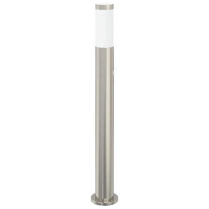 pullertlampe med sensor 80 cm rustfrit stål IP44