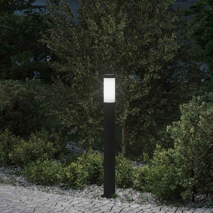 pullertlampe 80 cm rustfrit stål IP44