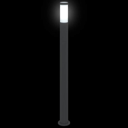 pullertlampe 110 cm rustfrit stål IP44