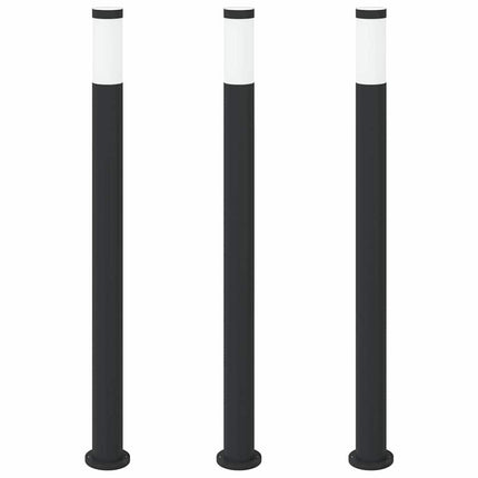 pullertlamper 3 stk. 110 cm rustfrit stål IP44