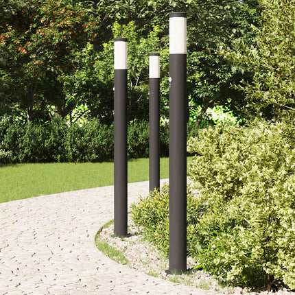 pullertlamper med sensor 3 stk. 110 cm rustfrit stål IP44