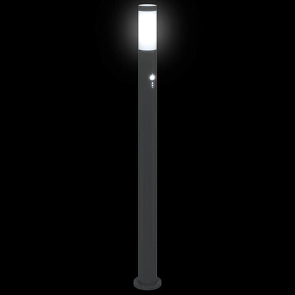 pullertlamper med sensor 3 stk. 110 cm rustfrit stål IP44