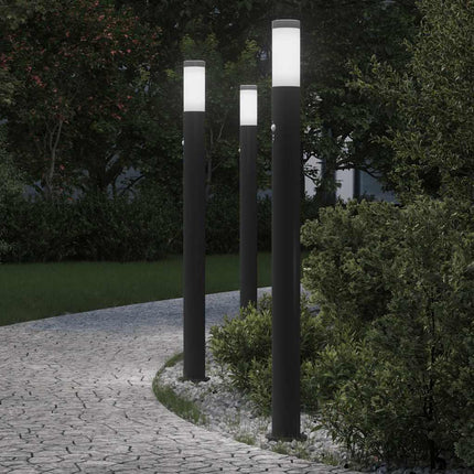 pullertlamper med sensor 3 stk. 110 cm rustfrit stål IP44