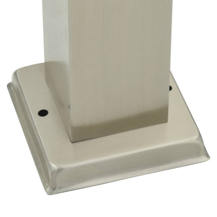 pullertlampe 50 cm rustfrit stål IP44