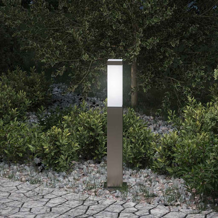 pullertlampe 50 cm rustfrit stål IP44