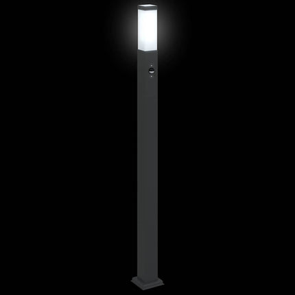 pullertlampe med sensor 110 cm sort IP44