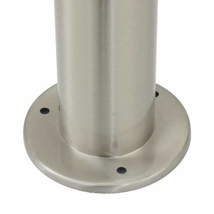 pullertlampe med sensor og stikkontakt 80 cm rustfrit stål IP44