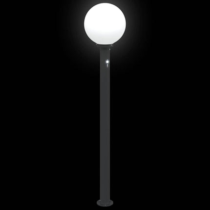 pullertlampe med sensor 120 cm sort IP44