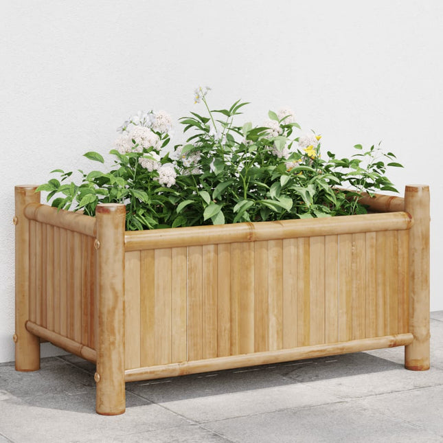 plantekasse 50x30x25 cm bambus