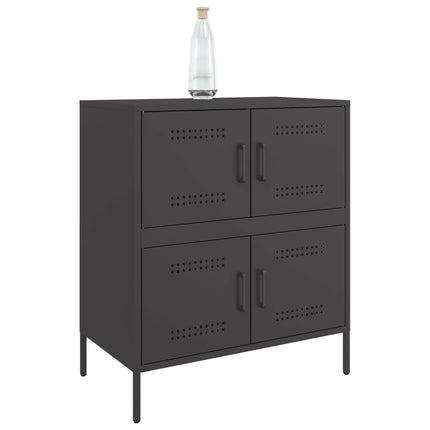 skænk 68x39x79 cm stål sort