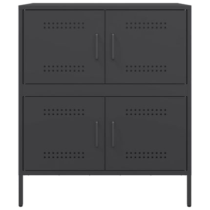 skænk 68x39x79 cm stål sort