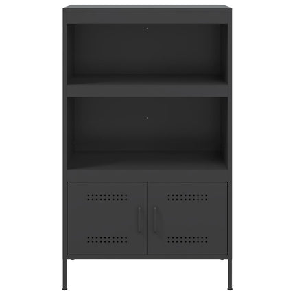 højskab 68x39x113 cm stål sort