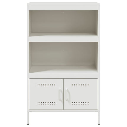 højskab 68x39x113 cm stål hvid