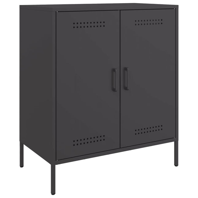 skænk 68x39x79 cm stål sort