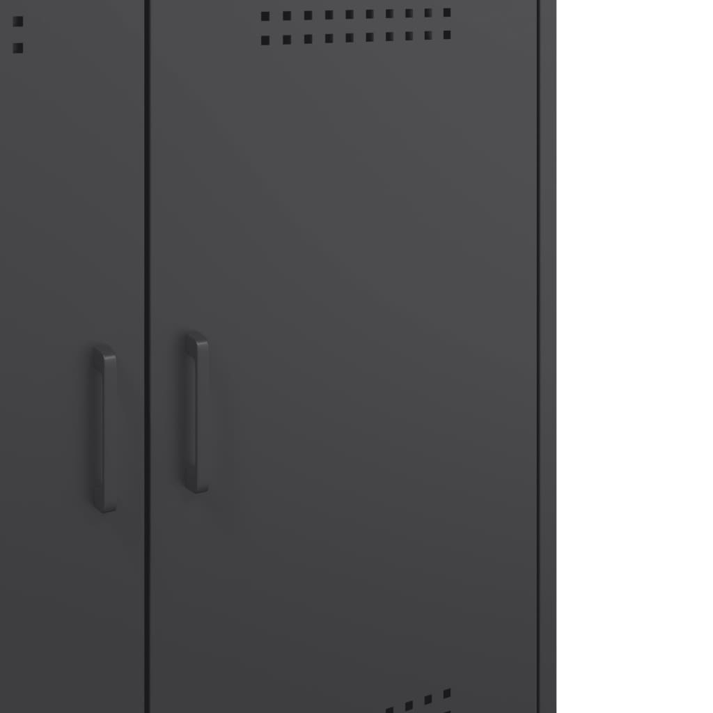 skænk 68x39x79 cm stål sort